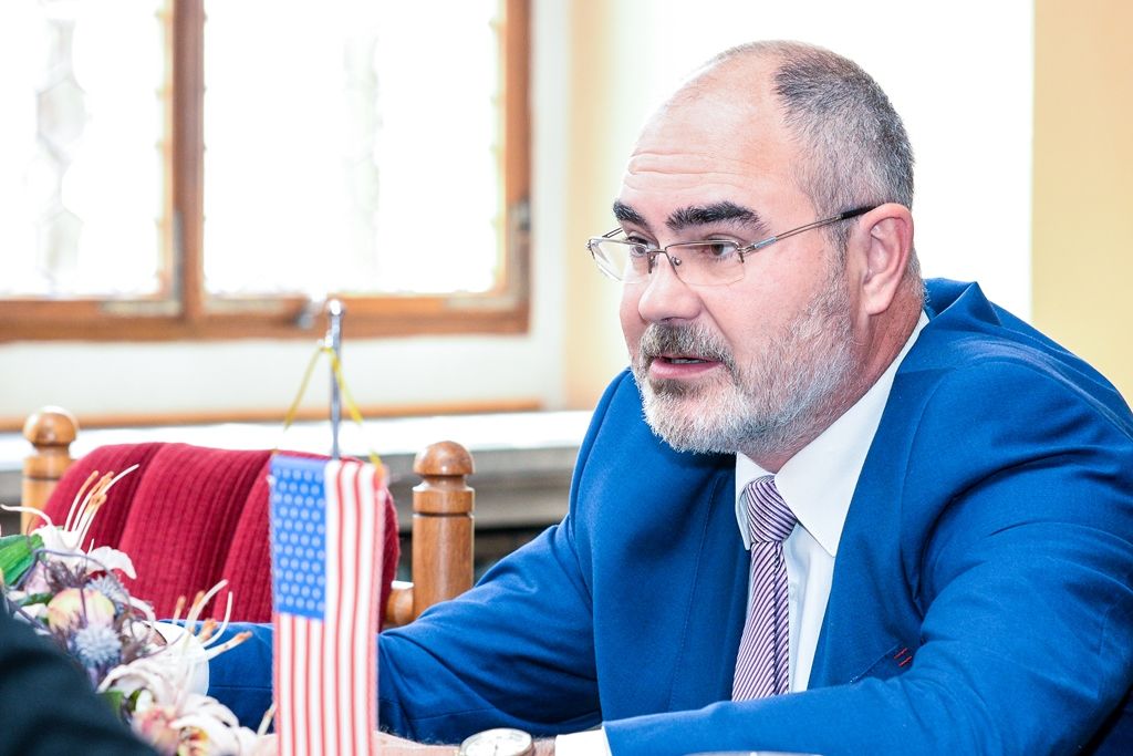 Slavnosti svobody 2018 - Americký velvyslanec přijel na zahájení Slavností svobody (foto: M. Pecuch, 3.5.2018)