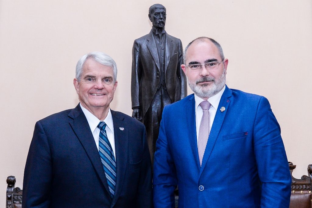 Slavnosti svobody 2018 - Americký velvyslanec přijel na zahájení Slavností svobody (foto: M. Pecuch, 3.5.2018)