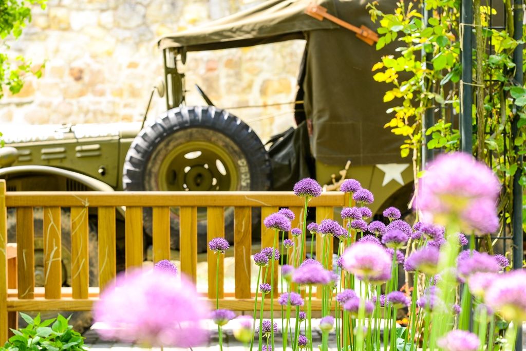 Slavnosti svobody 2018 - Nálada v dobových vojenských kempech a kolem nich (foto: M. Pecuch, 4.5.2018)