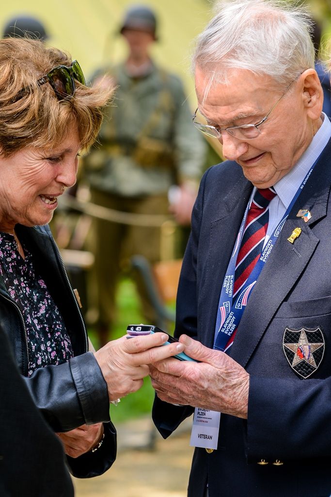 Slavnosti svobody 2018 - Nálada v dobových vojenských kempech a kolem nich (foto: M. Pecuch, 4.5.2018)