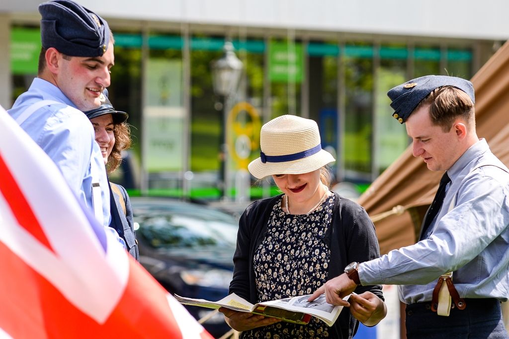 Slavnosti svobody 2018 - Nálada v dobových vojenských kempech a kolem nich (foto: M. Pecuch, 4.5.2018)