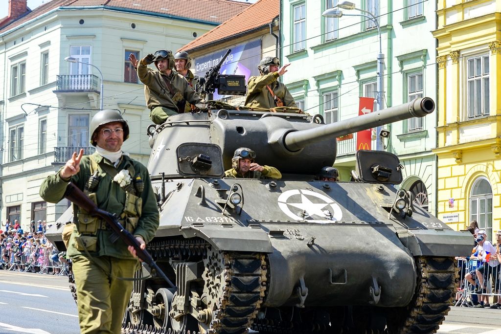 Slavnosti svobody 2018 - Convoy of Liberty (foto: M. Pecuch, 5.5.2018)