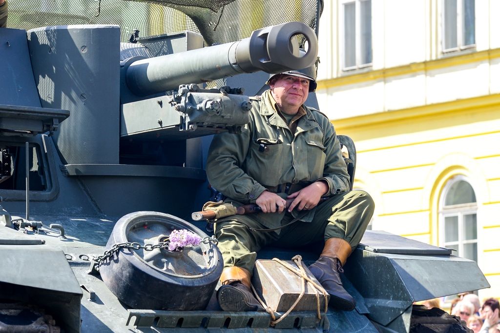 Slavnosti svobody 2018 - Convoy of Liberty (foto: M. Pecuch, 5.5.2018)