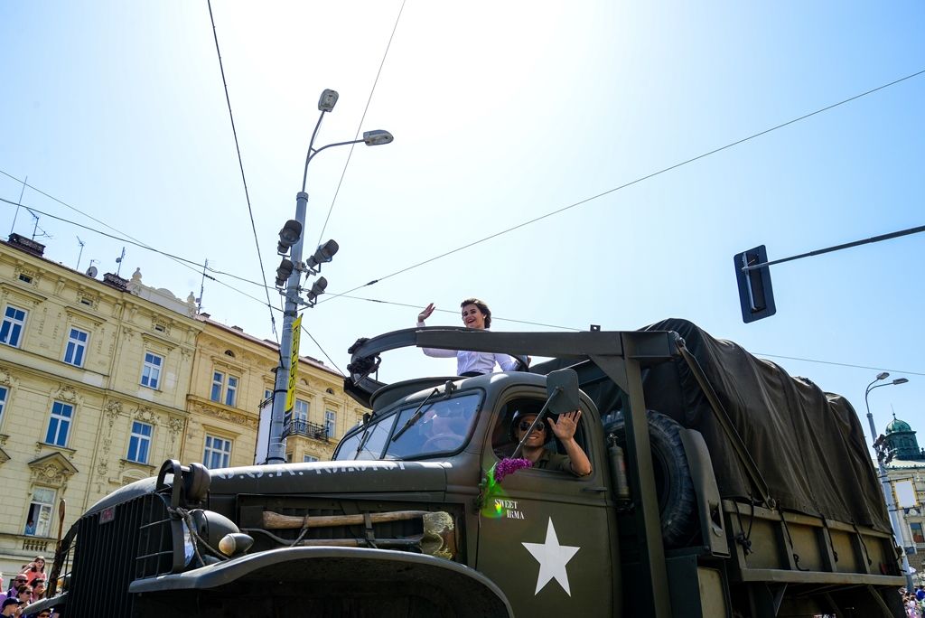 Slavnosti svobody 2018 - Convoy of Liberty (foto: M. Pecuch, 5.5.2018)