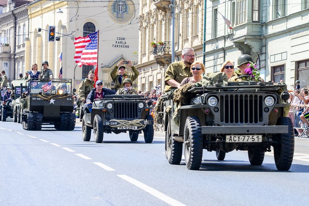 Slavnosti svobody 2018 - Convoy of Liberty (foto: M. Pecuch, 5.5.2018)