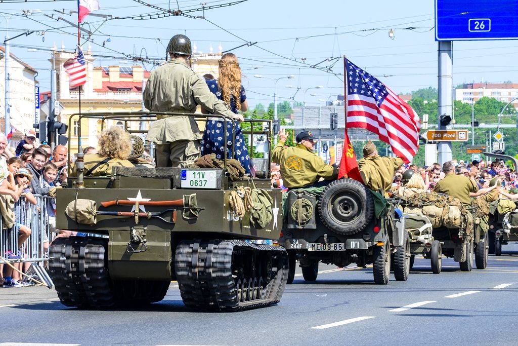 Slavnosti svobody 2018 - Convoy of Liberty (foto: M. Pecuch, 5.5.2018)
