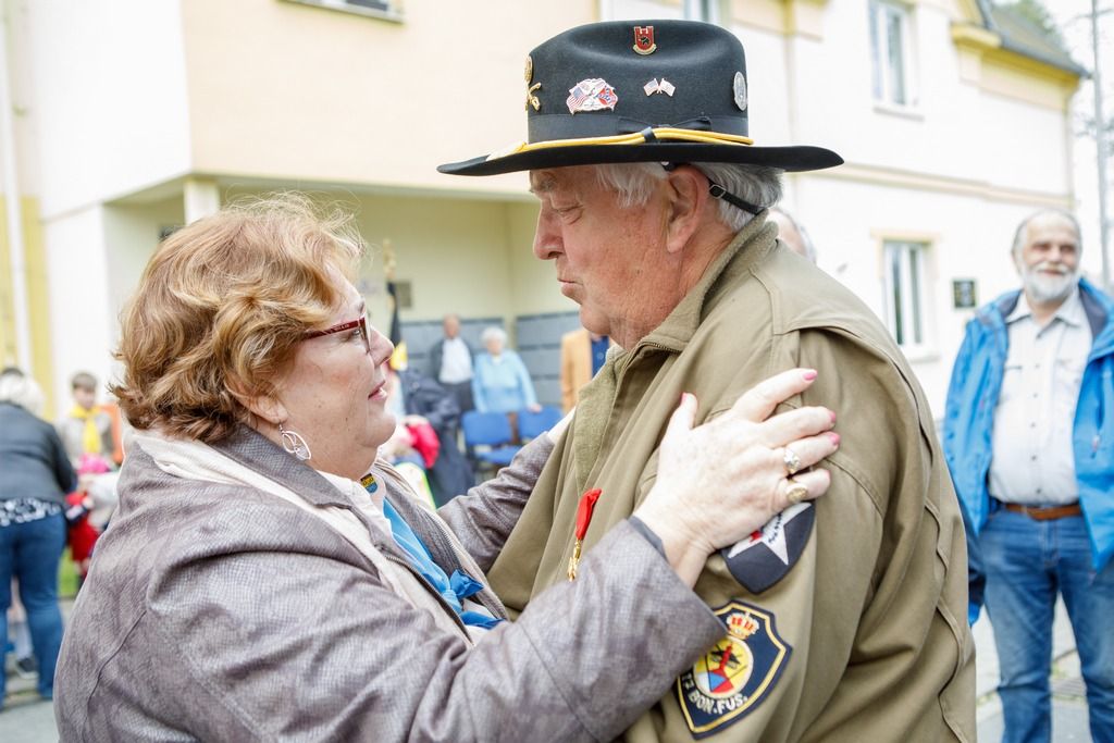 Slavnosti svobody 2018 - Belgičtí veteráni 3. května (foto: V. Štaif)
