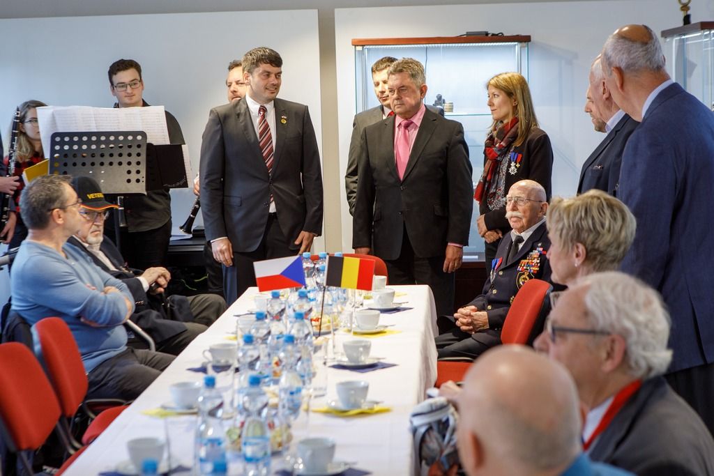 Slavnosti svobody 2018 - Belgičtí veteráni 3. května (foto: V. Štaif)