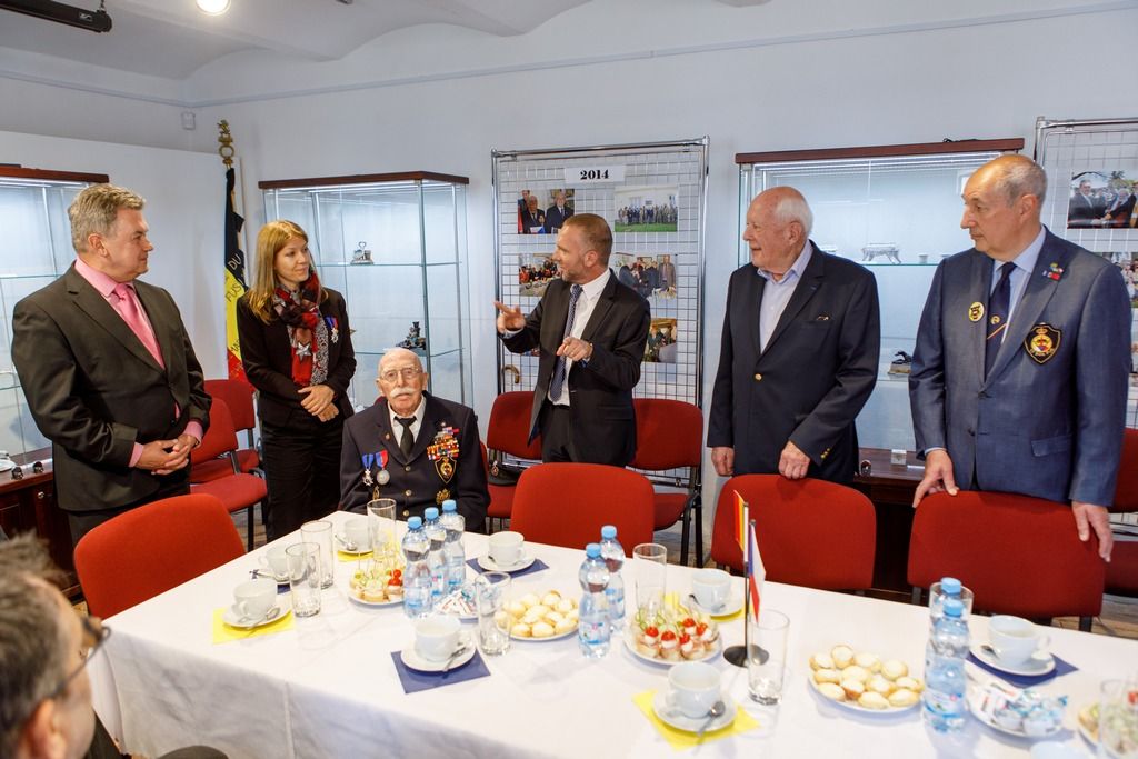 Slavnosti svobody 2018 - Belgičtí veteráni 3. května (foto: V. Štaif)