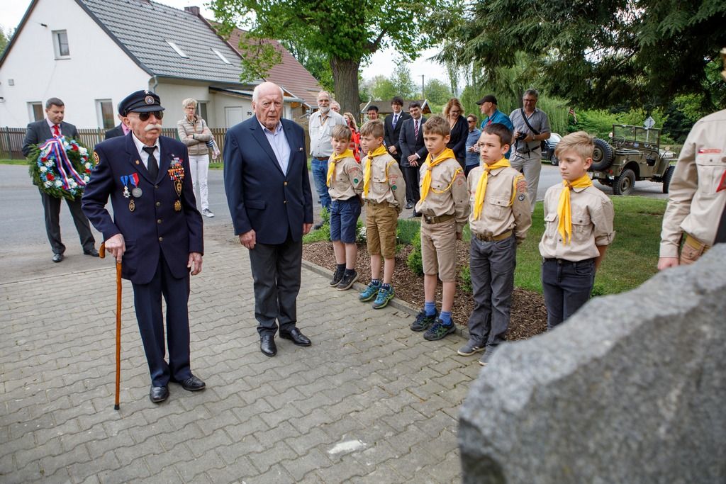 Slavnosti svobody 2018 - Belgičtí veteráni 3. května (foto: V. Štaif)