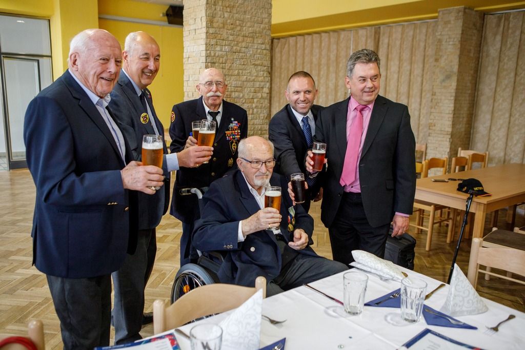 Slavnosti svobody 2018 - Belgičtí veteráni 3. května (foto: V. Štaif)