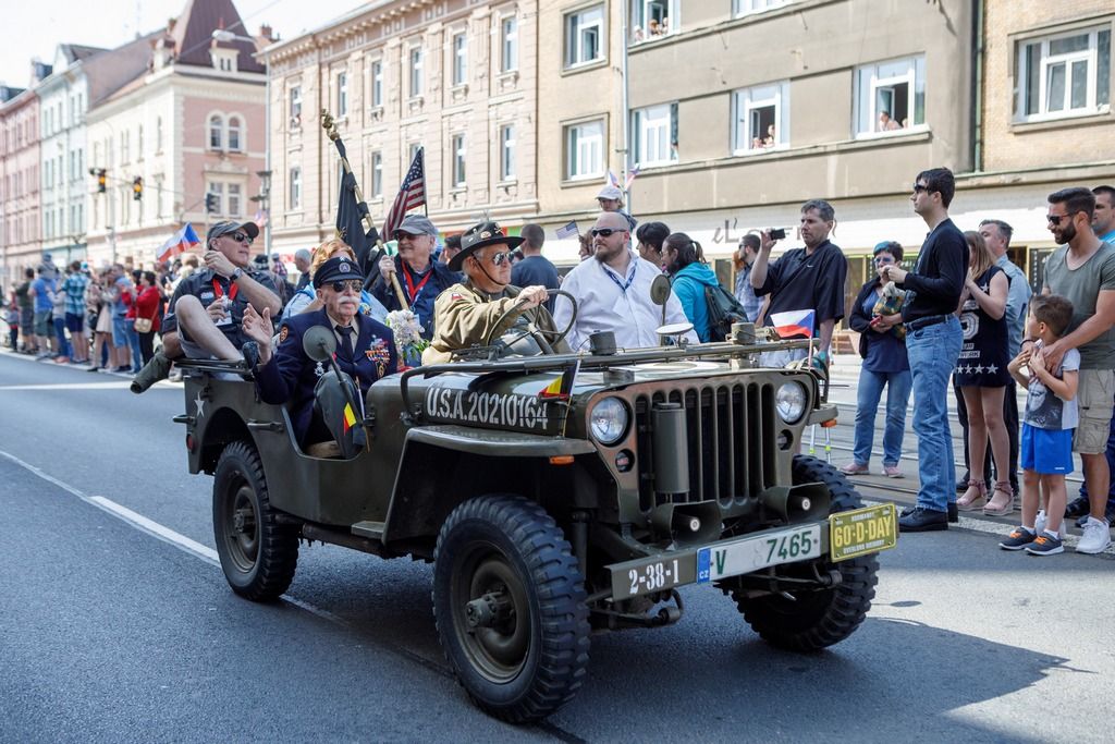 Slavnosti svobody 2018 - Belgičtí veteráni 5. května (foto: V. Štaif)