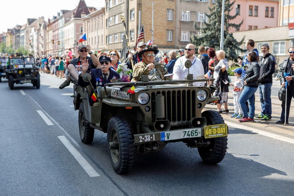 Slavnosti svobody 2018 - Belgičtí veteráni 5. května (foto: V. Štaif)