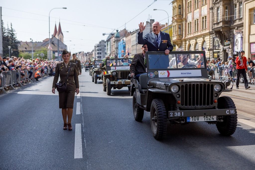 Slavnosti svobody 2018 - Belgičtí veteráni 5. května (foto: V. Štaif)
