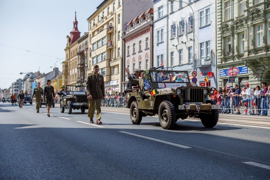 Slavnosti svobody 2018 - Belgičtí veteráni 5. května (foto: V. Štaif)