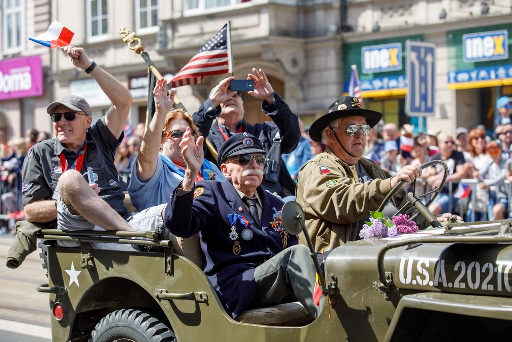 Slavnosti svobody 2018 - Belgičtí veteráni 5. května (foto: V. Štaif)