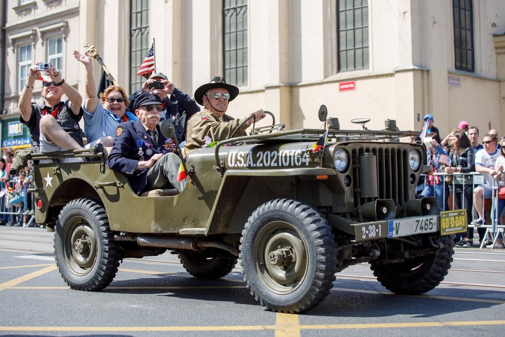Slavnosti svobody 2018 - Belgičtí veteráni 5. května (foto: V. Štaif)