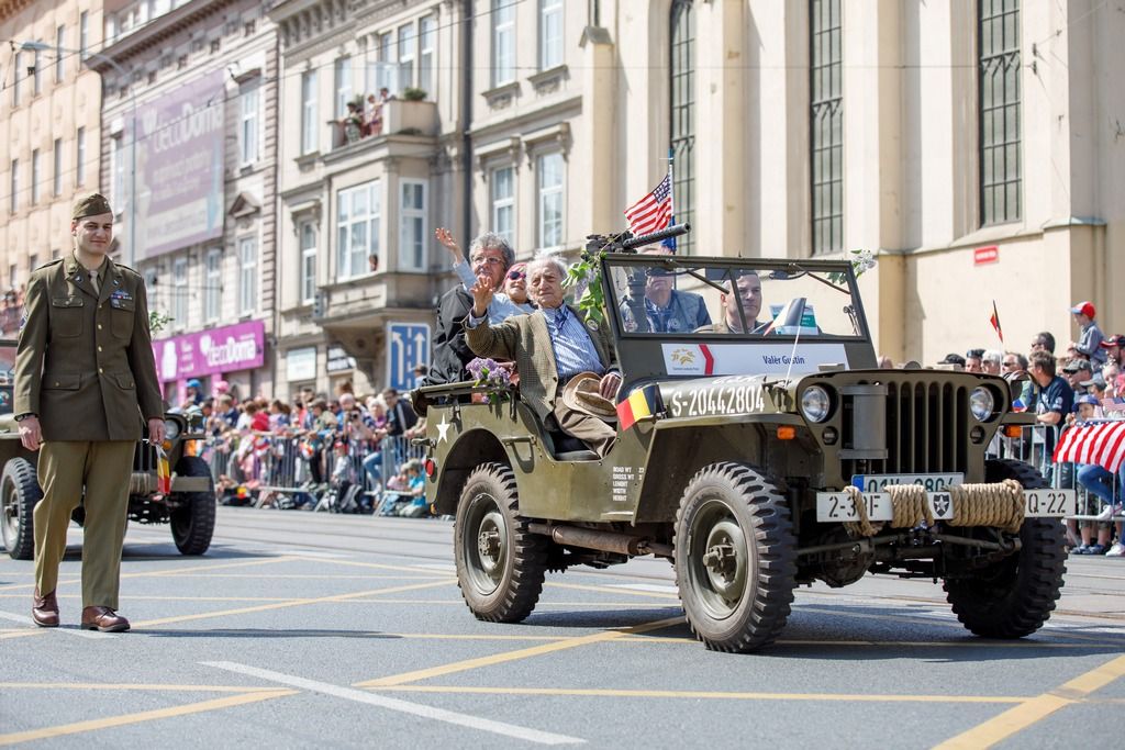 Slavnosti svobody 2018 - Belgičtí veteráni 5. května (foto: V. Štaif)