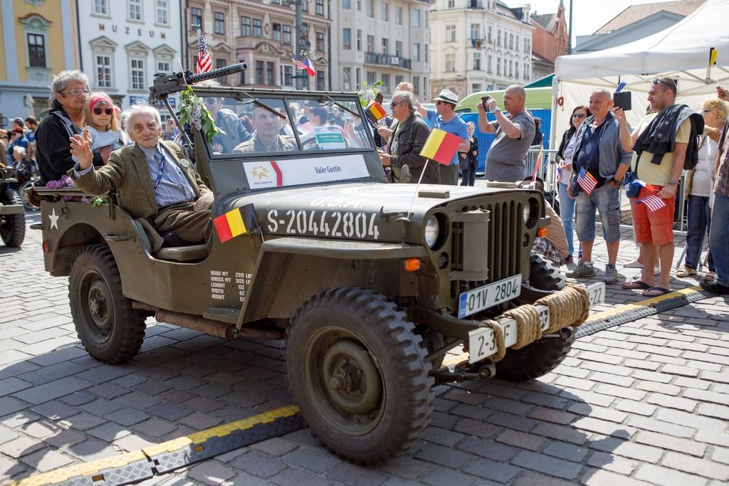 Slavnosti svobody 2018 - Belgičtí veteráni 5. května (foto: V. Štaif)