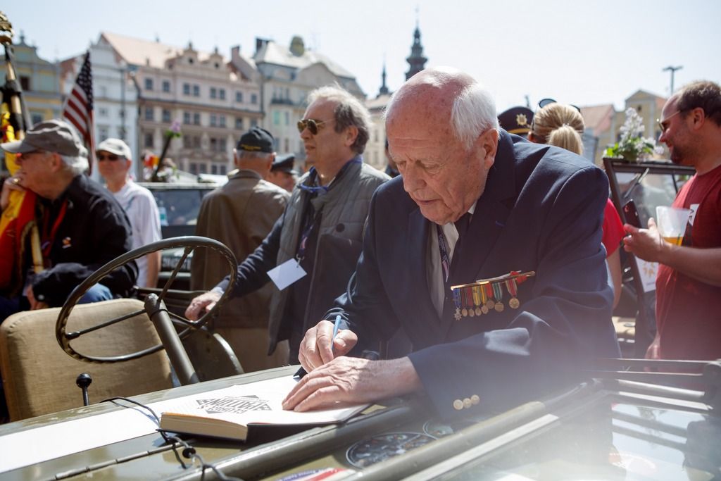 Slavnosti svobody 2018 - Belgičtí veteráni 5. května (foto: V. Štaif)
