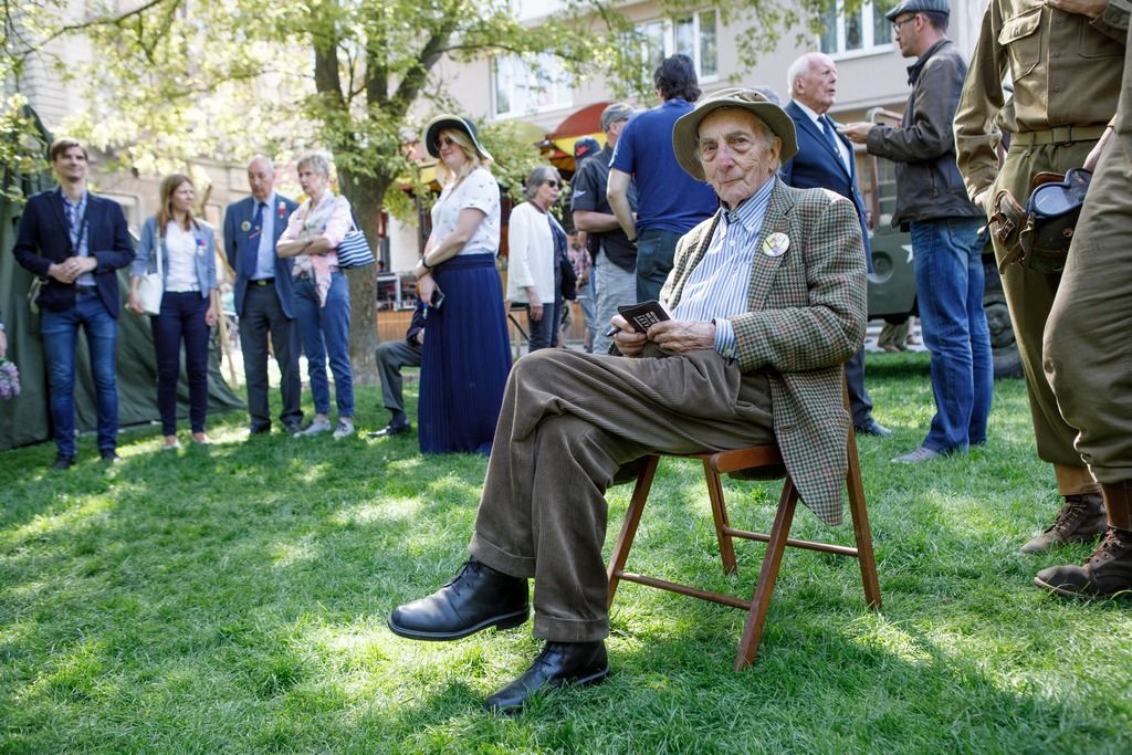 Slavnosti svobody 2018 - Belgičtí veteráni 5. května