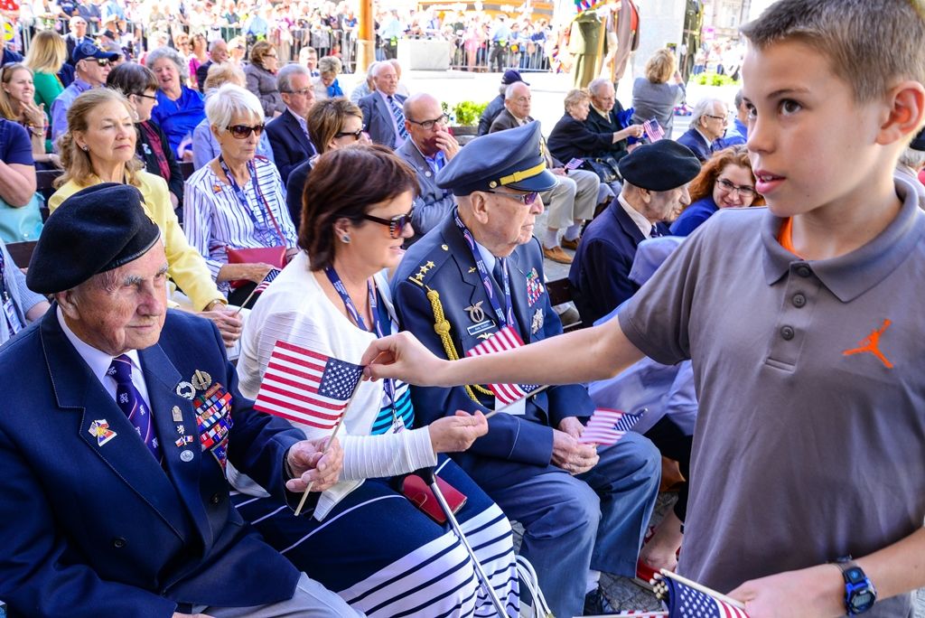 Slavnosti svobody 2018 - Vzpomínkový akt Díky, Ameriko! (foto: M. Pecuch, 6.5.2018)