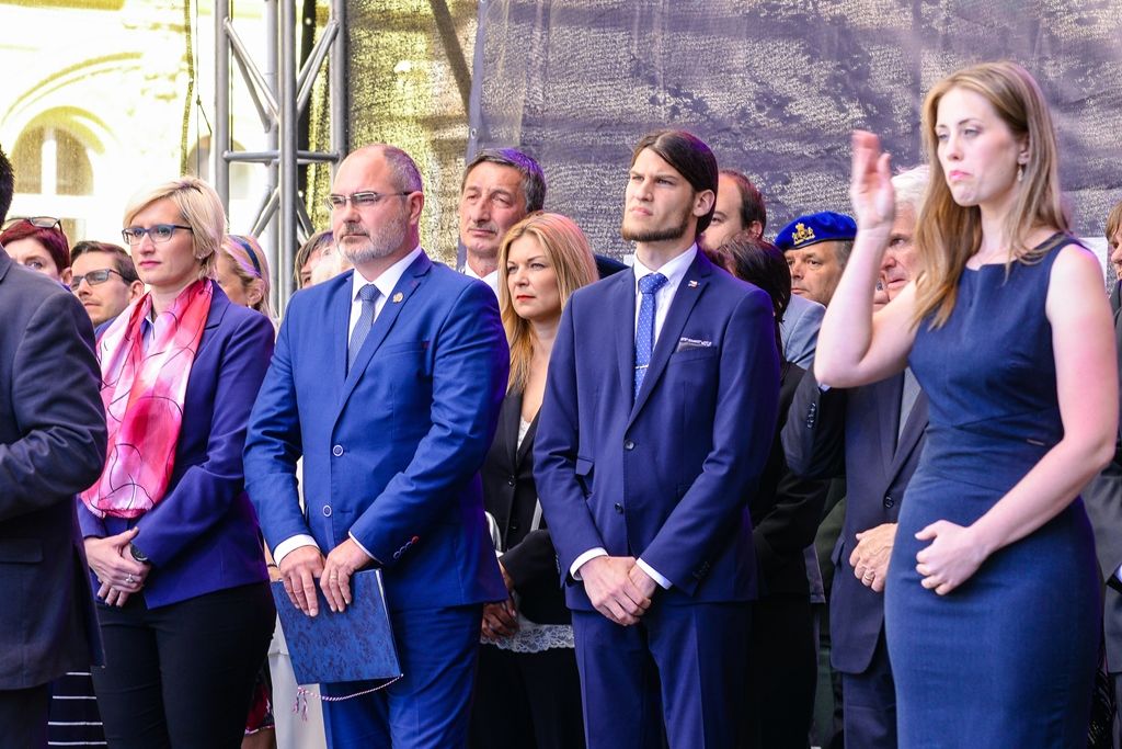 Slavnosti svobody 2018 - Vzpomínkový akt Díky, Ameriko! (foto: M. Pecuch, 6.5.2018)