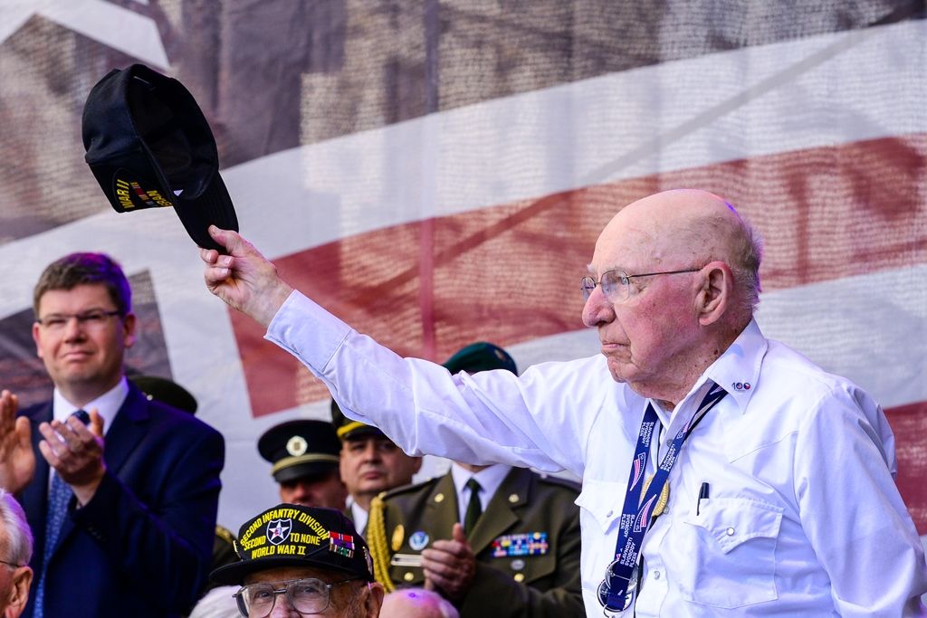 Slavnosti svobody 2018 - Vzpomínkový akt Díky, Ameriko! (foto: M. Pecuch, 6.5.2018)