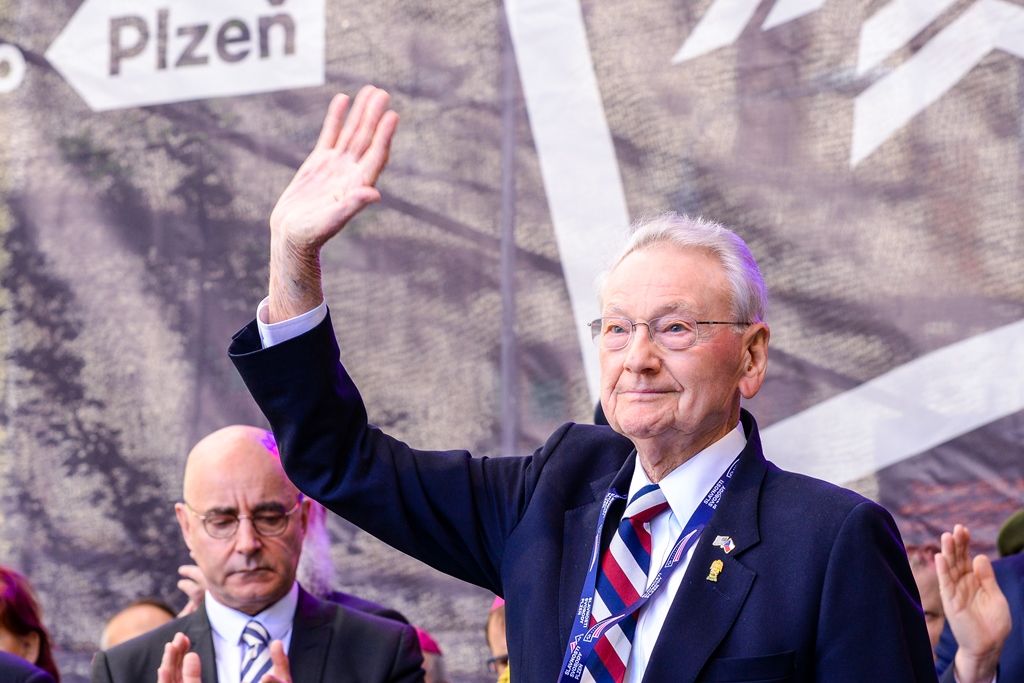 Slavnosti svobody 2018 - Vzpomínkový akt Díky, Ameriko! (foto: M. Pecuch, 6.5.2018)