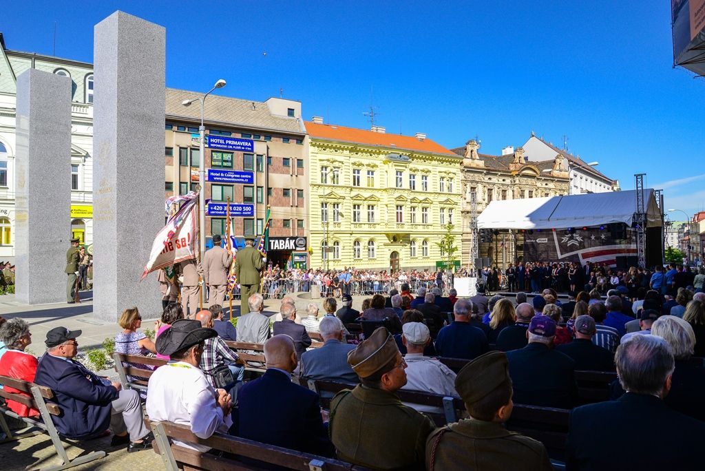 Slavnosti svobody 2018 - Vzpomínkový akt Díky, Ameriko! (foto: M. Pecuch, 6.5.2018)