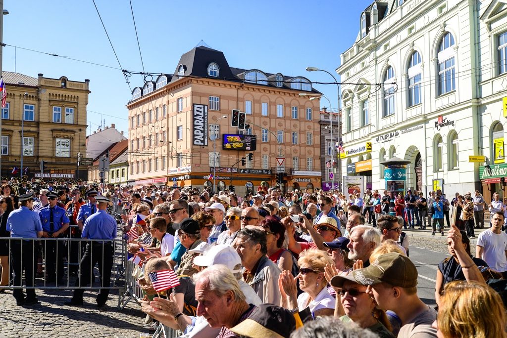 Slavnosti svobody 2018 - Vzpomínkový akt Díky, Ameriko! (foto: M. Pecuch, 6.5.2018)