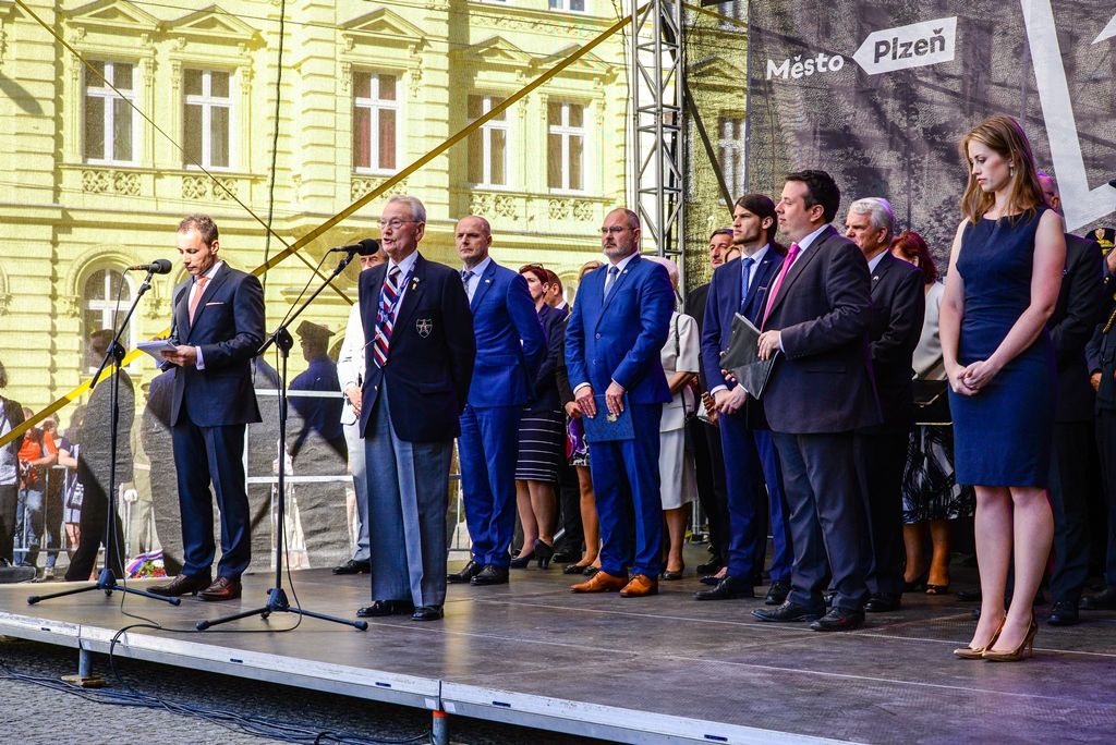 Slavnosti svobody 2018 - Vzpomínkový akt Díky, Ameriko! (foto: M. Pecuch, 6.5.2018)