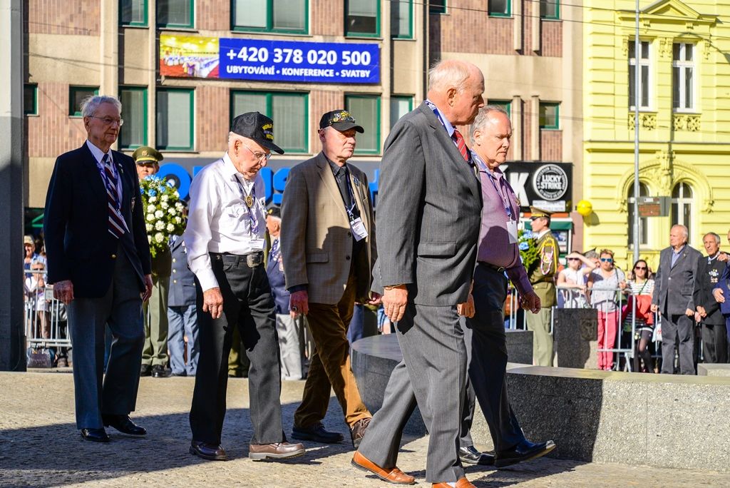 Slavnosti svobody 2018 - Vzpomínkový akt Díky, Ameriko! (foto: M. Pecuch, 6.5.2018)