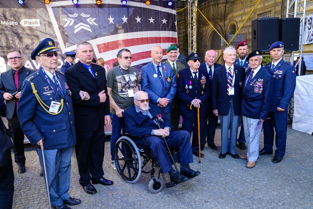Slavnosti svobody 2018 - Vzpomínkový akt Díky, Ameriko! (foto: M. Pecuch, 6.5.2018)