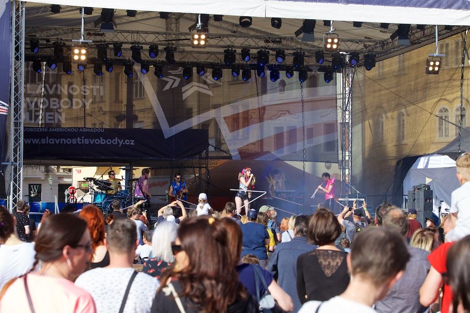 Slavnosti svobody 2018 - Náměstí Republiky 6. května (foto: J. Marek)