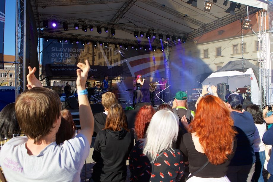 Slavnosti svobody 2018 - Náměstí Republiky 6. května (foto: J. Marek)