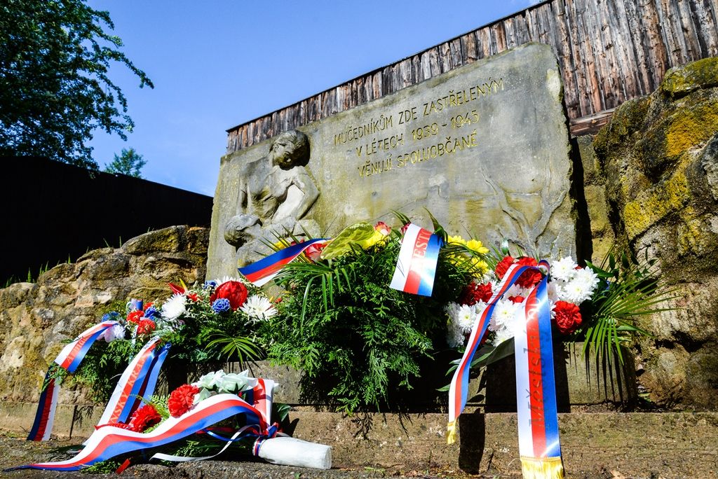 Slavnosti svobody 2018 - Pietní akty v ulici Hřbitovní a na střelnici Lobzy