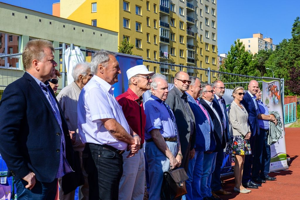 Sportovní hry seniorů v Plzni (foto: M. Pecuch, 15.5.2018)