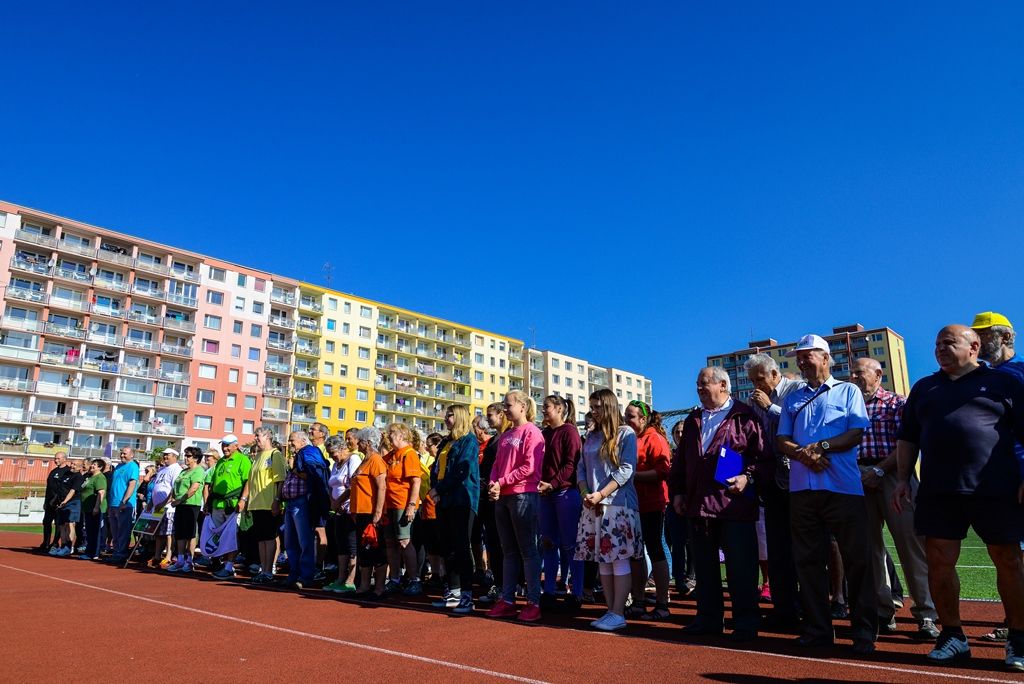Sportovní hry seniorů v Plzni (foto: M. Pecuch, 15.5.2018)