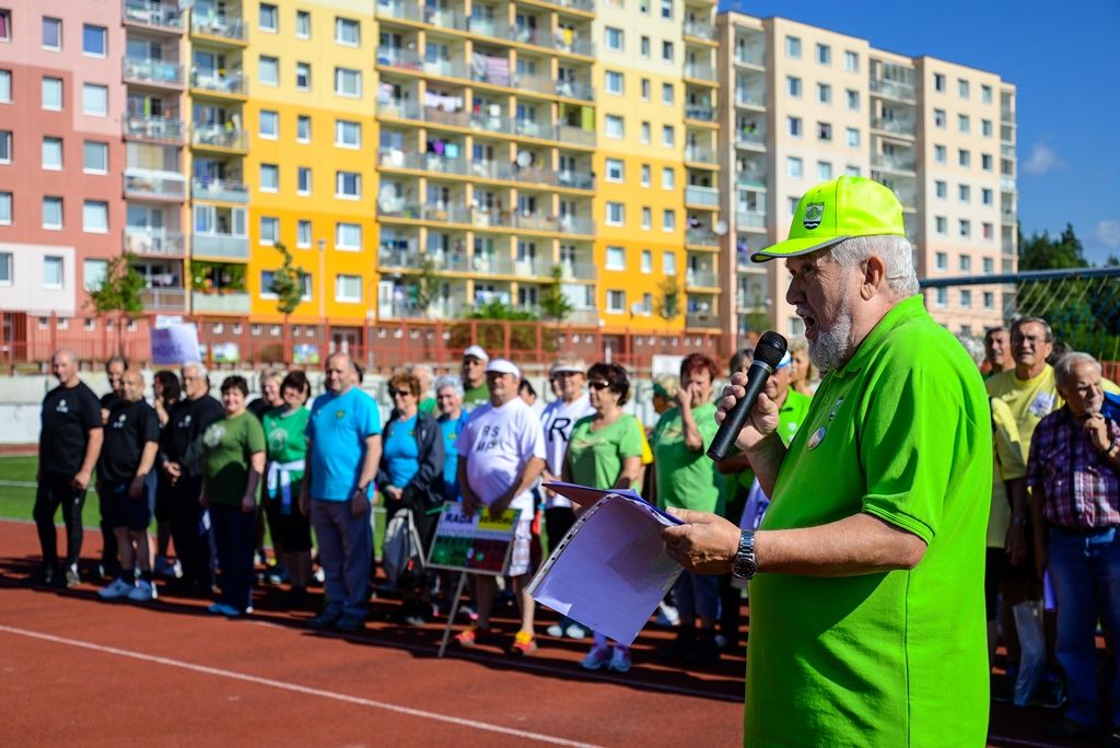 Sportovní hry seniorů v Plzni (foto: M. Pecuch, 15.5.2018)