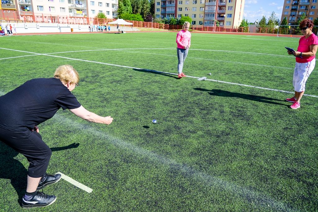 Sportovní hry seniorů v Plzni (foto: M. Pecuch, 15.5.2018)