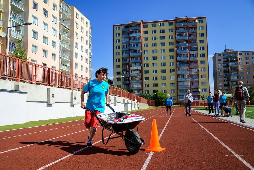 Sportovní hry seniorů v Plzni 2018