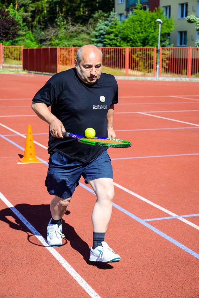 Sportovní hry seniorů v Plzni (foto: M. Pecuch, 15.5.2018)