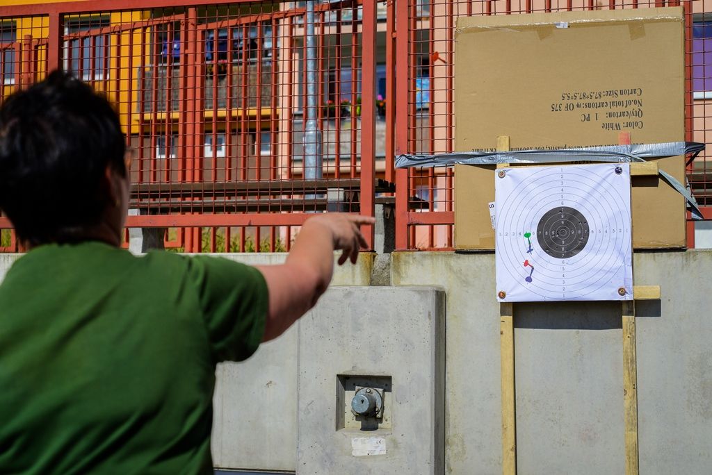 Sportovní hry seniorů v Plzni (foto: M. Pecuch, 15.5.2018)