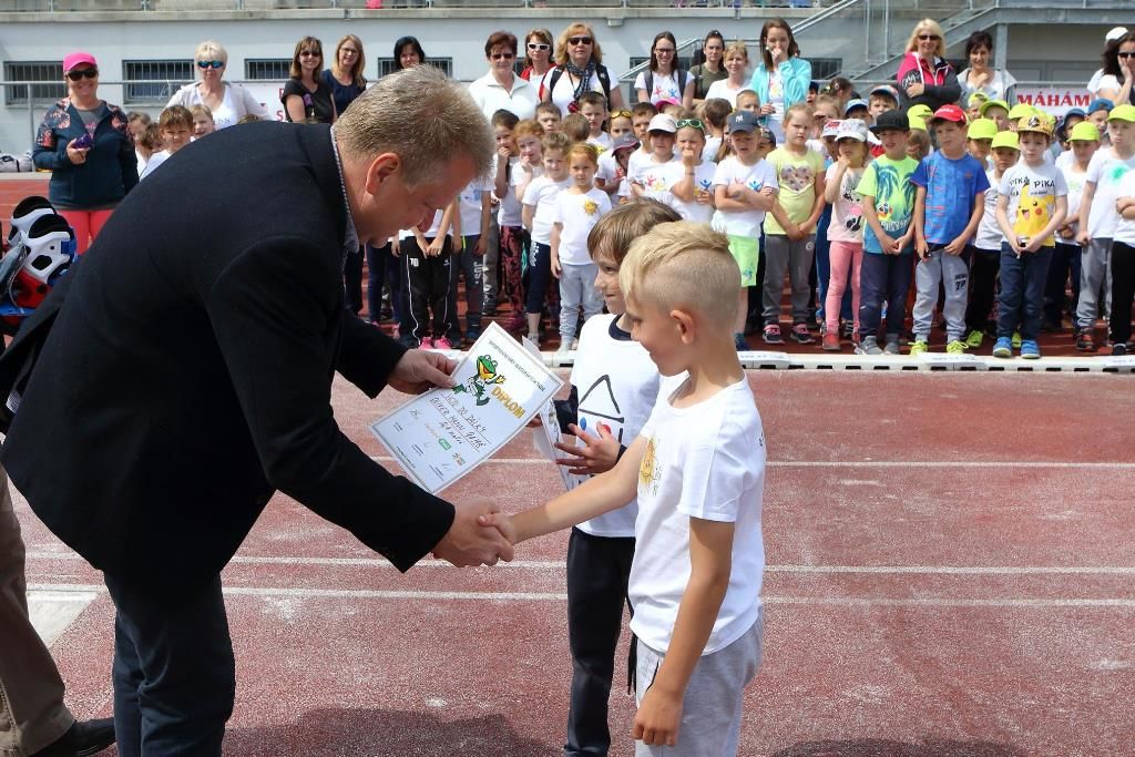 Sportovní hry mateřských škol znají vítěze (foto: Z. Vaiz, 15.5.2018)