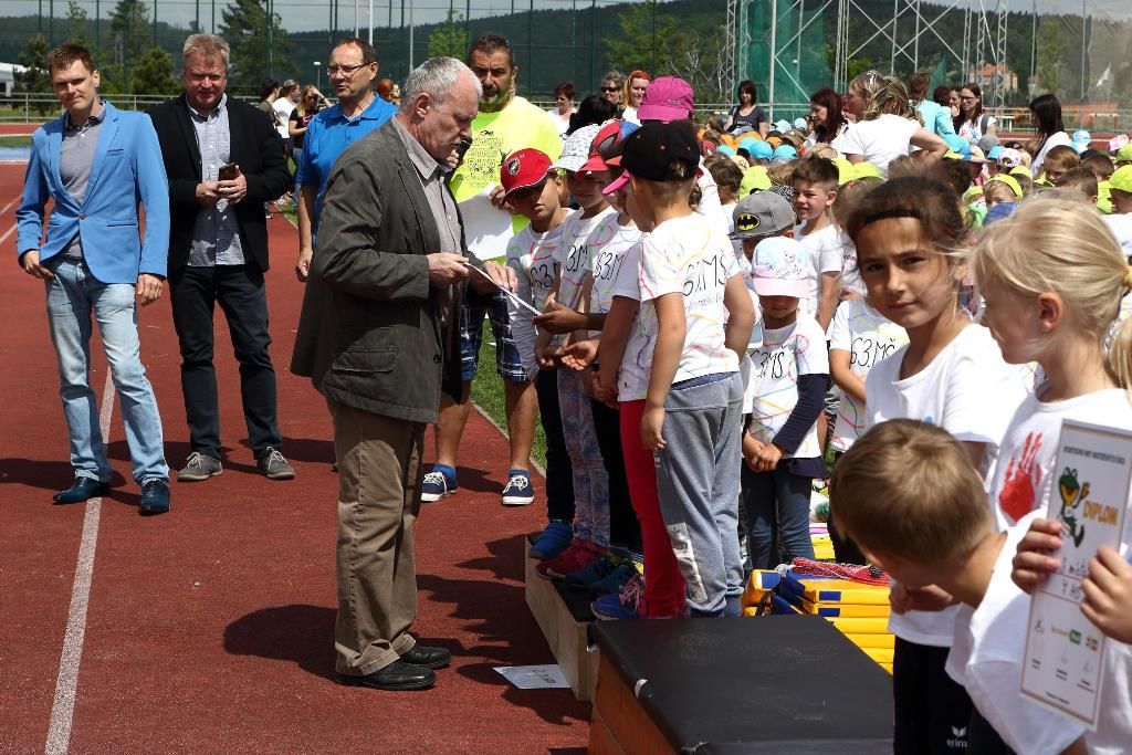 Sportovní hry mateřských škol znají vítěze (foto: Z. Vaiz, 15.5.2018)