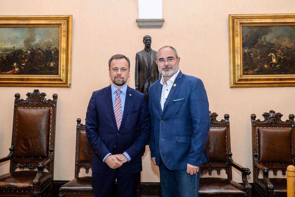 Litevský velvyslanec zavítal poprvé do Plzně