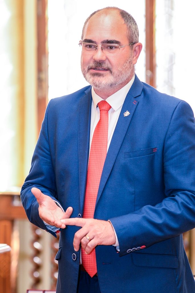 Město Plzeň s Českým červeným křížem ocenilo dárce krve (foto: M. Pecuch, 30.5.2018)
