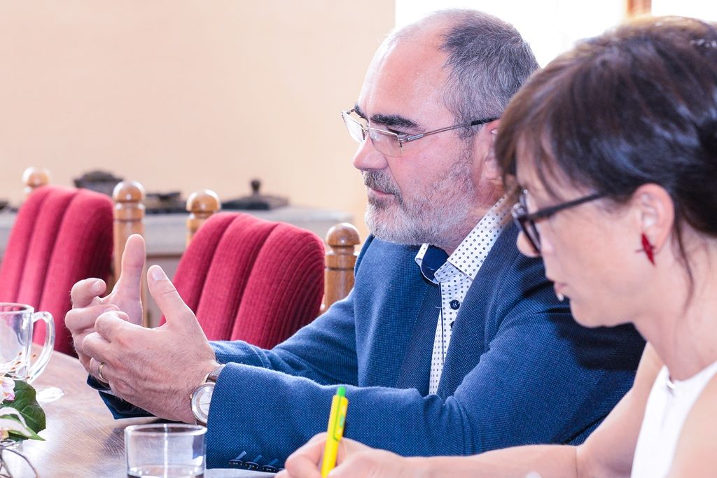 Britský velvyslanec zavítal na plzeňskou radnici (foto: M. Pecuch, 31.5.2018)