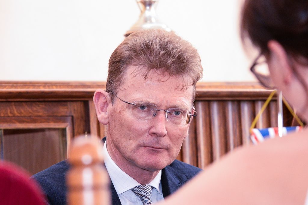 Britský velvyslanec zavítal na plzeňskou radnici (foto: M. Pecuch, 31.5.2018)